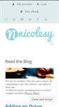 Mobile Screenshot of nicolesyblog.com