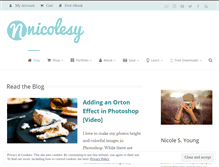 Tablet Screenshot of nicolesyblog.com